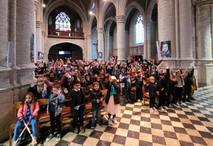 Samen zingen en dansen! © schoolarchief 