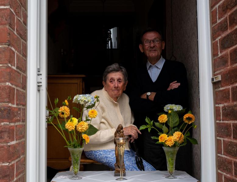 Processie Eizer 2022 - Maria en Gaston 