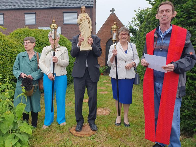 Pinksterprocessie in Wilsele-Putkapel © Pastorale zone Leuven aan de Dijle