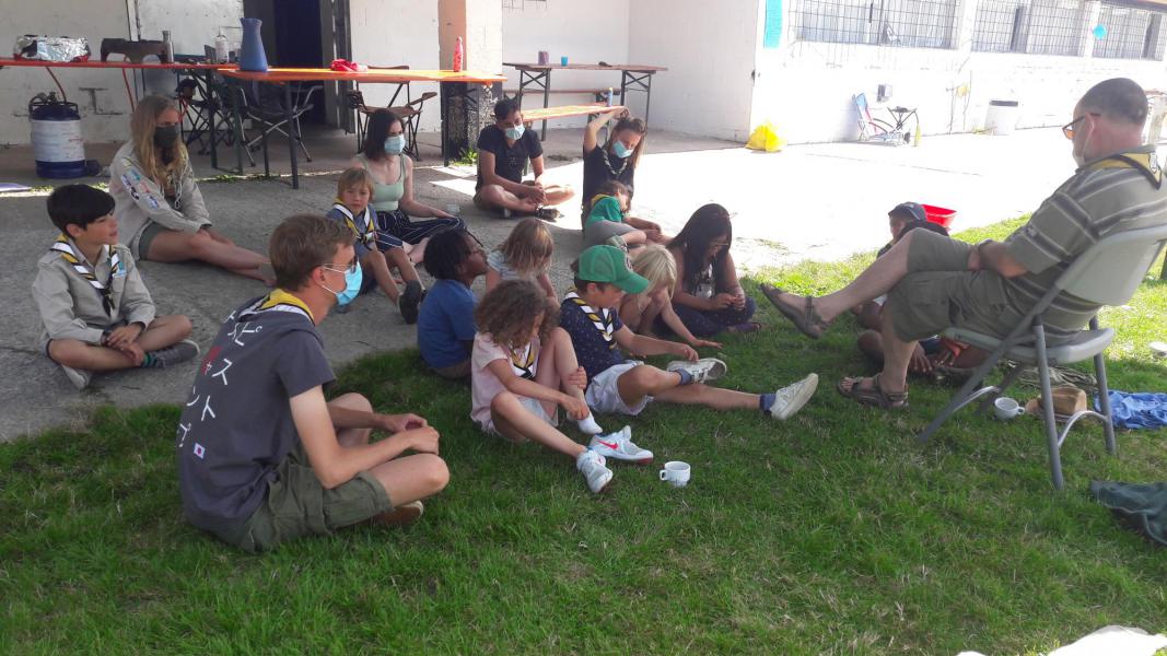 Gezelligheid binnen de bubbel! 