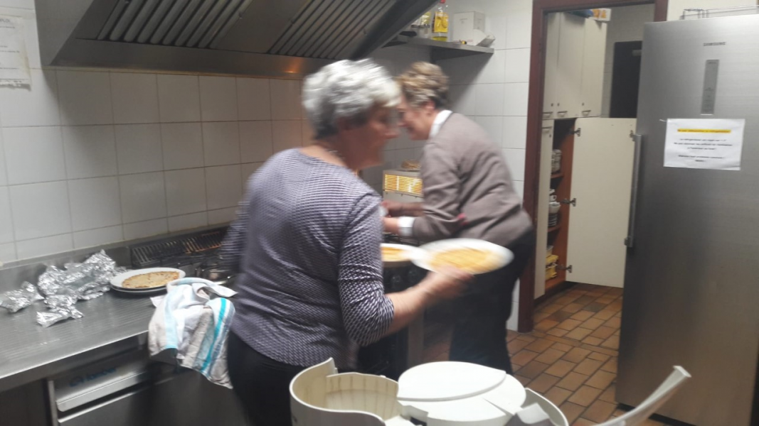Vele handen maken het werk licht... 