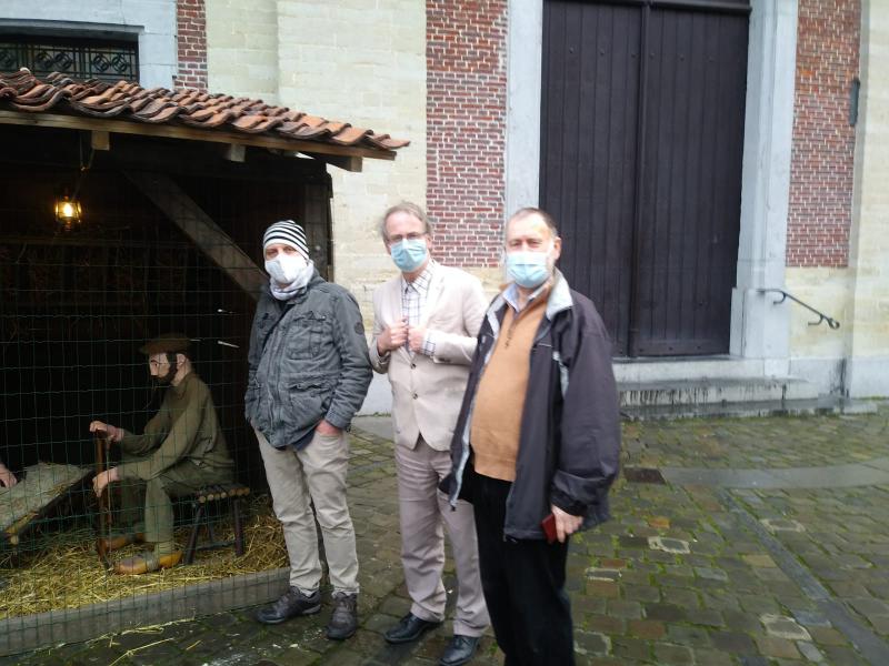 De kerststalploeg heeft weer zijn beste beentje voorgezet! 