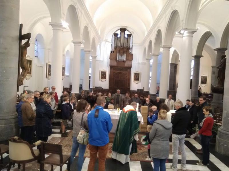 gezinsviering in Betlehem 