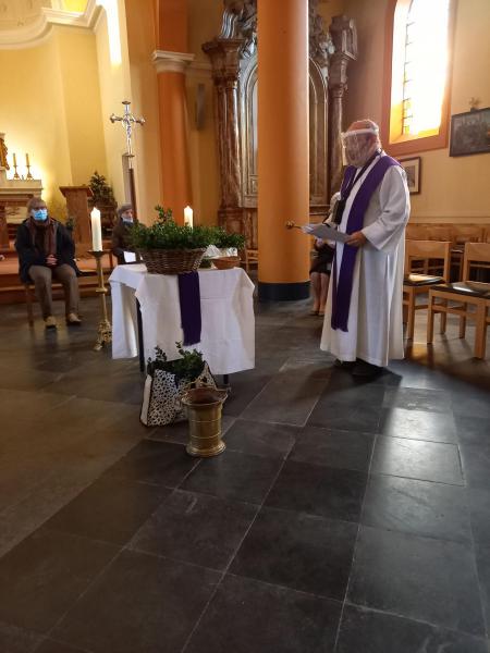 Palmzondag in Sint-Anna te Oudergem © Lea Moerenhout