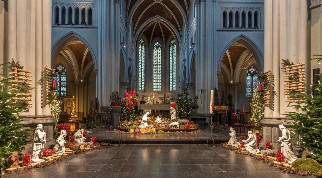 Kerstmis in Jette © F.Verwerft