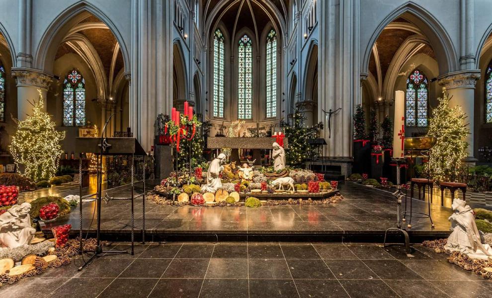 Kerstmis in Jette © F.Verwerft