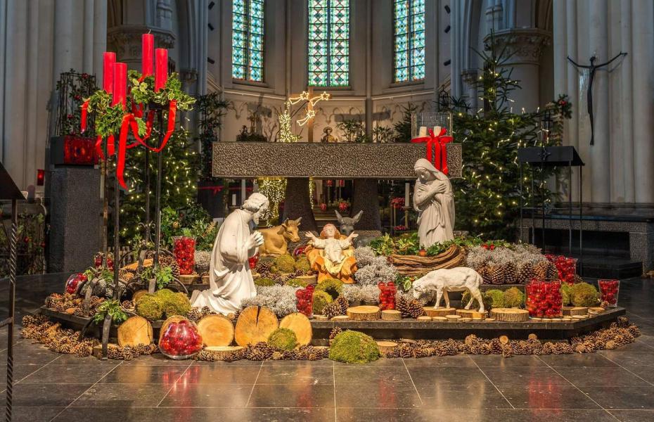 Kerstmis in Jette © F.Verwerft