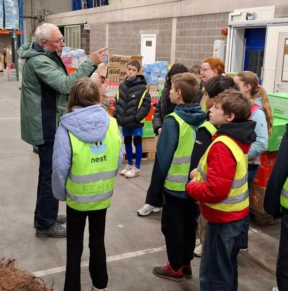 Bezoek voedselbank © Sabine Christiaens