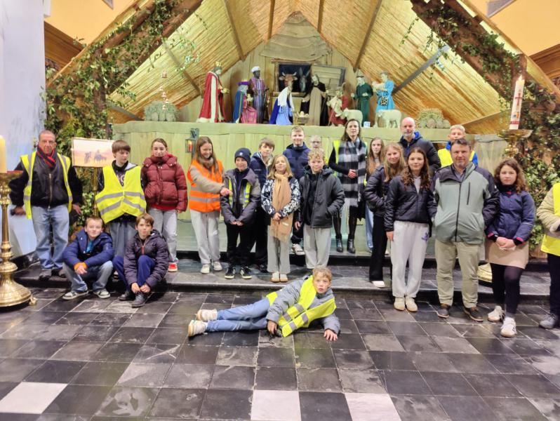 Fakkeltocht vormelingen Sint-Corneliusparochie Ninove - 19-12-2025 © Myriam Torrekens