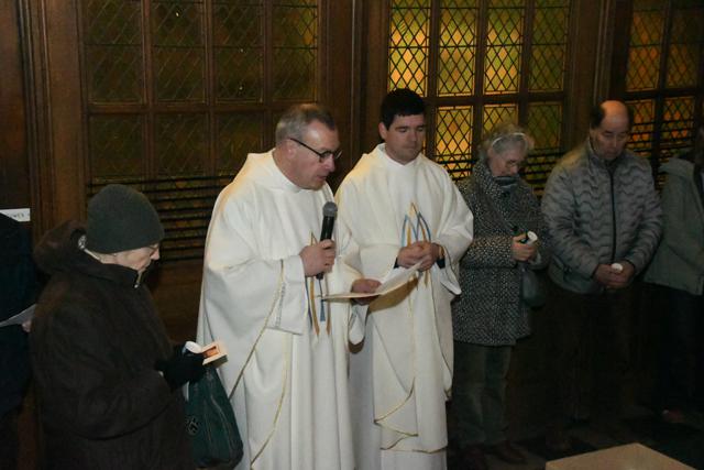 Lichtmisviering in de ochtend © Thierry Christiaens
