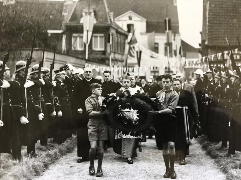 Bezoek nuntius in 1949 © Alexander Vandaele