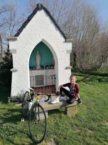 op weg naar het vormsel 