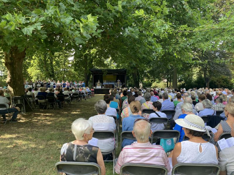 Eucharistie in Gaverland op 15 augustus © RR