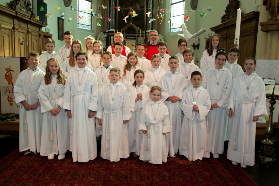 Vormelingen Sint-Martinus Halle 15 april 2018 © Debandt Zandhoven