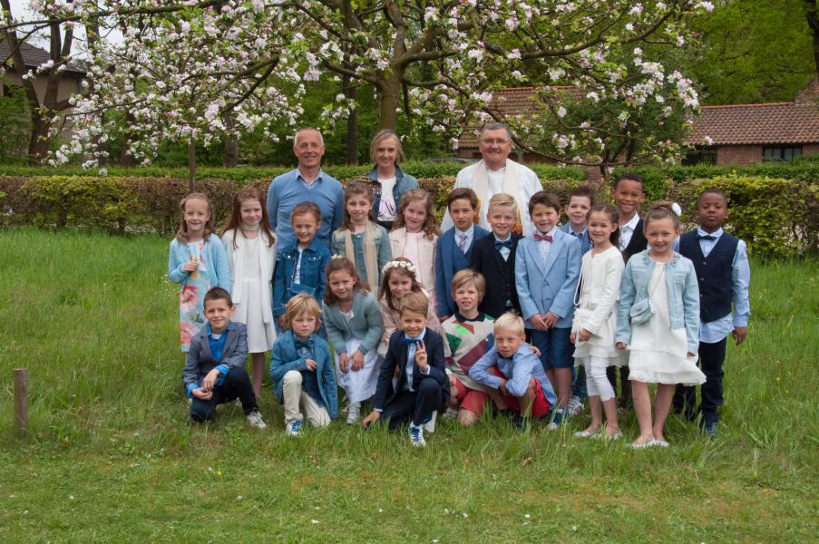 Eerste Communie op 28 april 2018 © Debandt Zandhoven