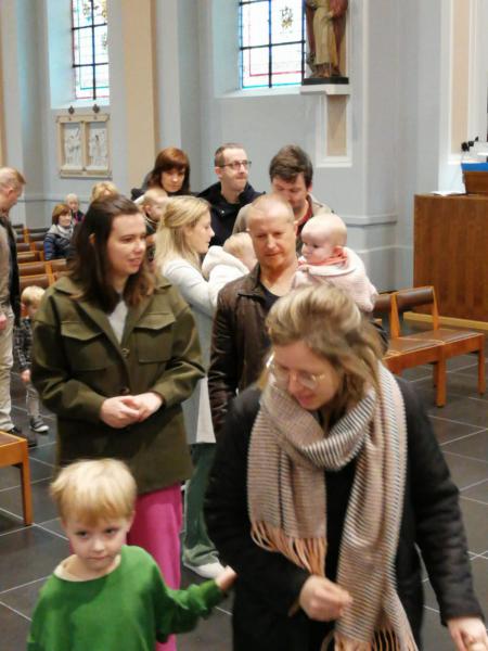 Lichtmis met dopelingen 