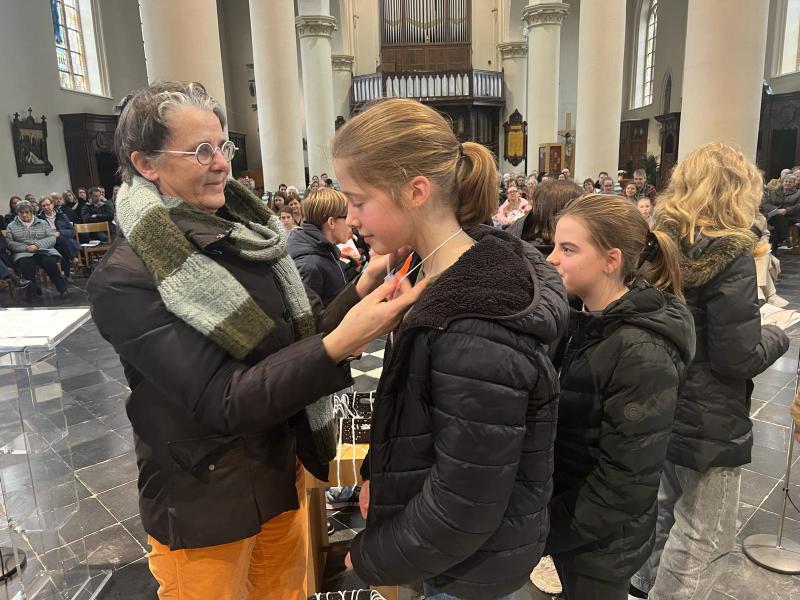 Aanvraagviering vormelingen in Wingene 