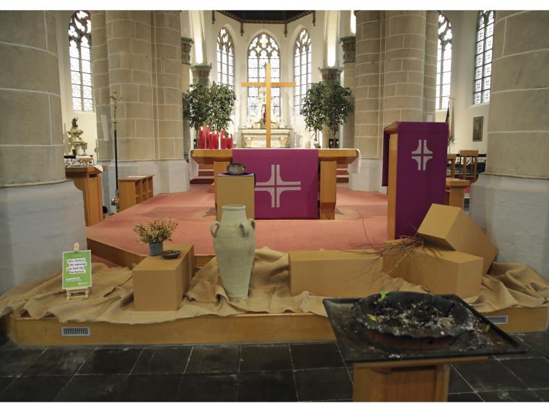 Aswoensdag 2022 Moorsele © Pastorale eenheid Zacheüs Wevelgem-Gullegem-Moorsele