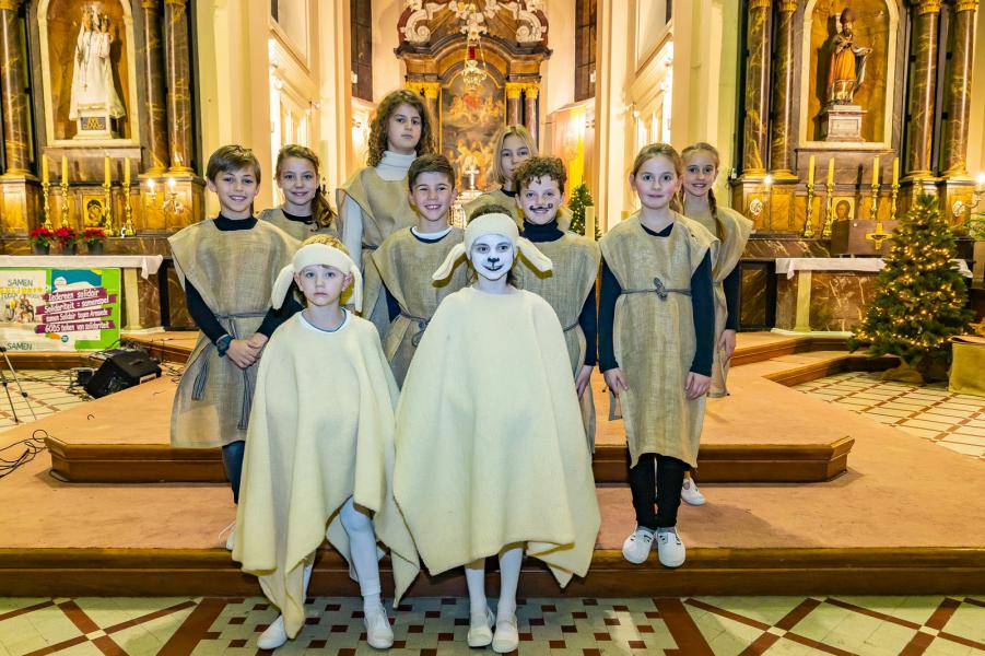 Kerstmusical met kinderen: Ster boven Bethlehem 