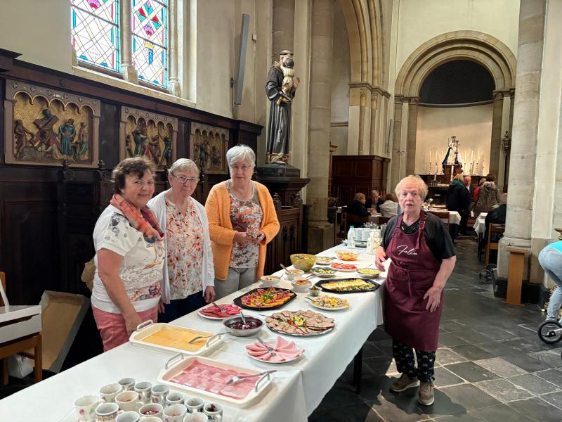 Kerkbrunch 25 mei in Hoeilaart  