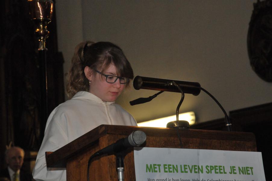 Shauni als misdienaar en lector