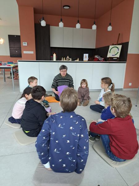 Godly Play: Het mysterie van Pasen - Sint-Corneliusparochie Ninove - 11-02-2026 © Krista De Vos