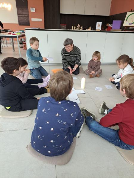 Godly Play: Het mysterie van Pasen - Sint-Corneliusparochie Ninove - 11-02-2026 © Krista De Vos