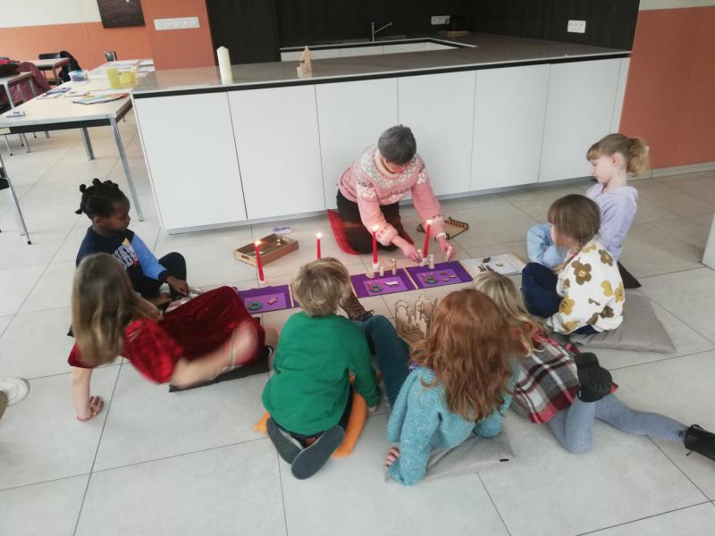 Godly Play - Kerst - Sint-Corneliusparochie Ninove © Marina Schoukens