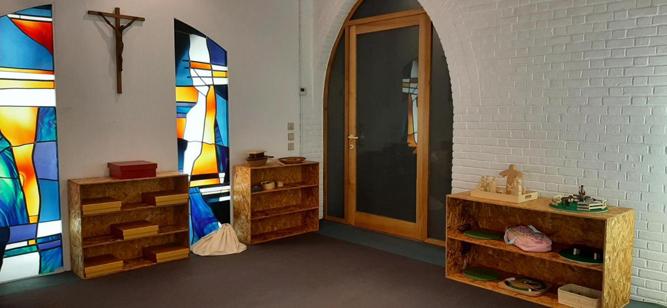 Godly Play ruimte St.-Michielskerk Westmeerbeek 1 © Renilde Haesevoets
