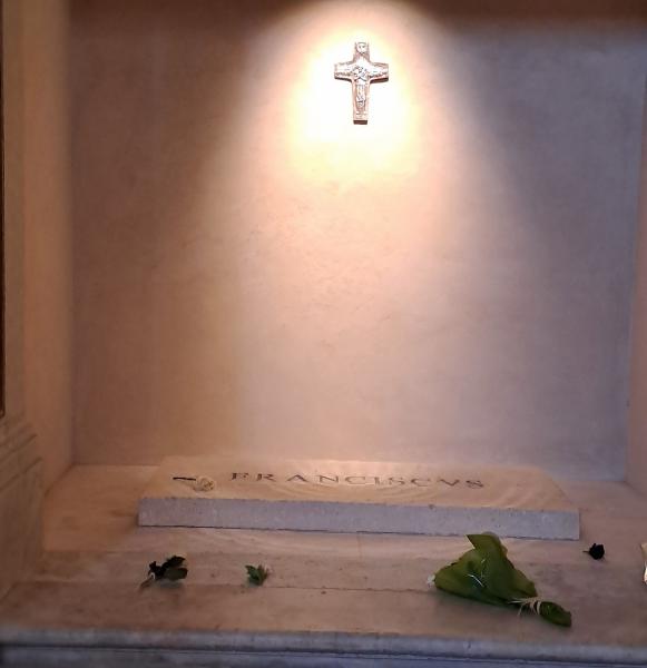 Graf van paus Franciscus © Guido Vandeperre