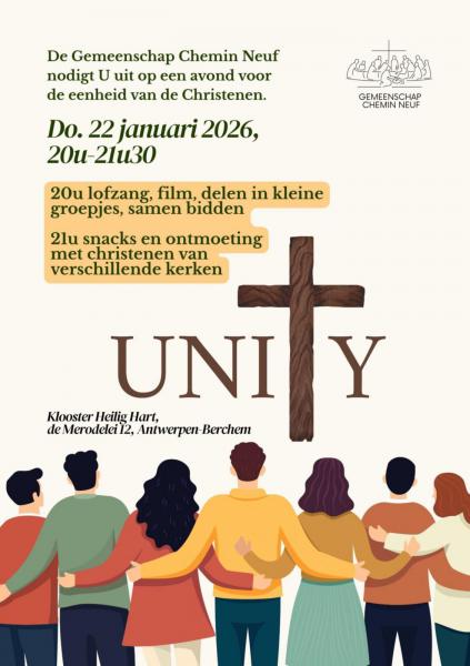 Gebedsmoment in Chemin Neuf 