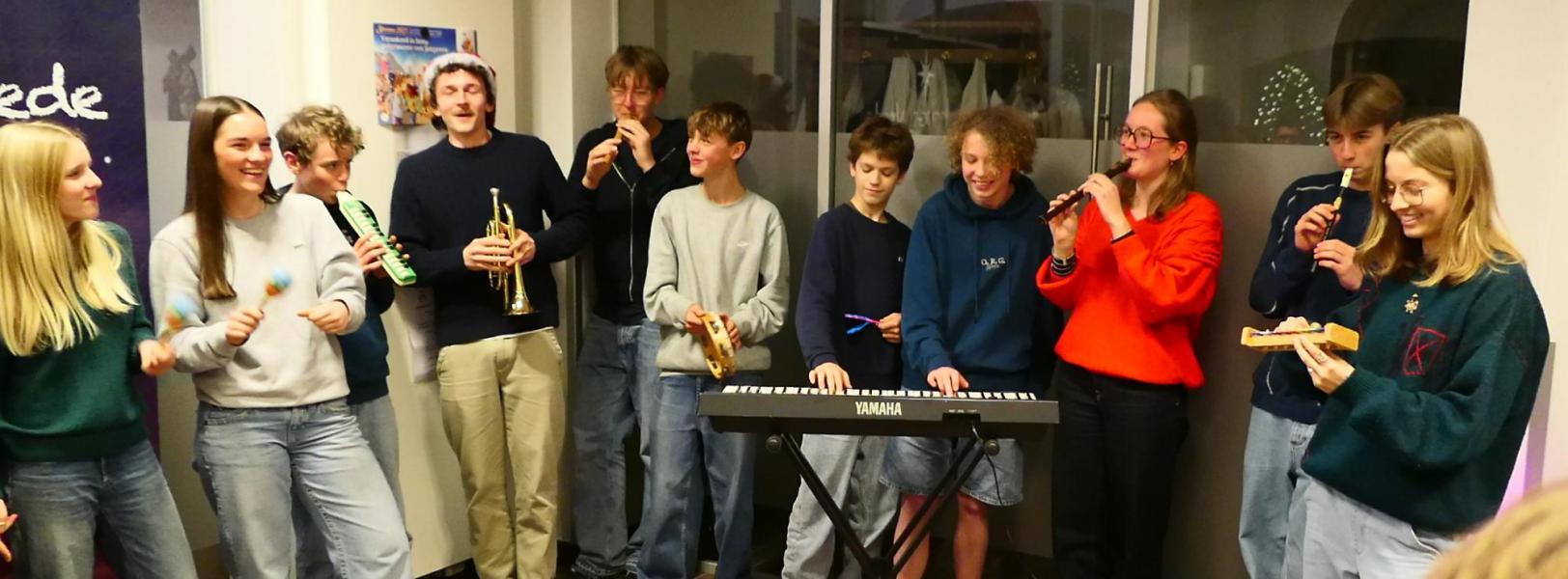 Kerstbezinning en soep © Past. zone Oase