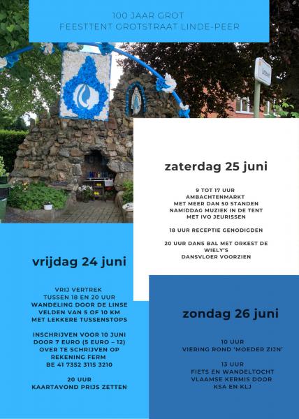 Affiche grotfeesten © Grotfeesten