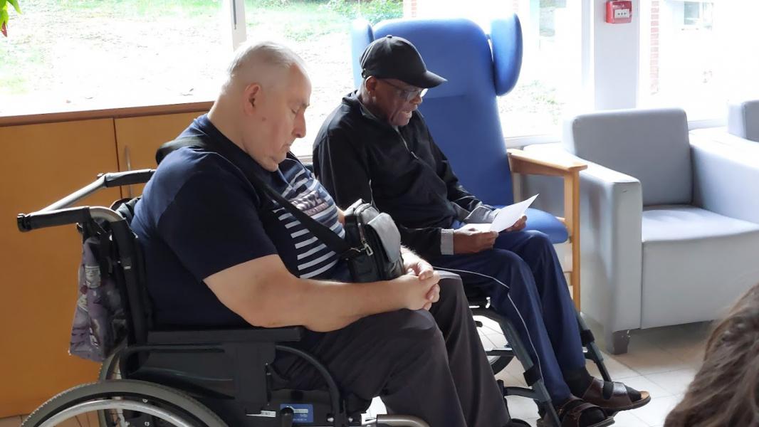 Allerheiligen viering in home Decamps © Ria V.A.