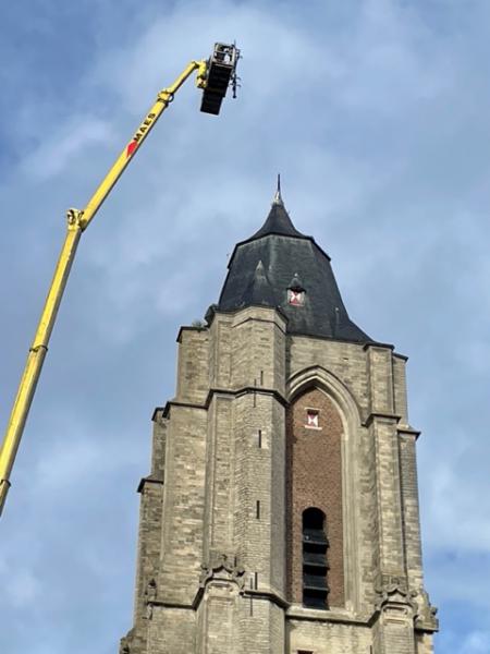 Haan op de kerk van Verrebroek © KF Verrebroek