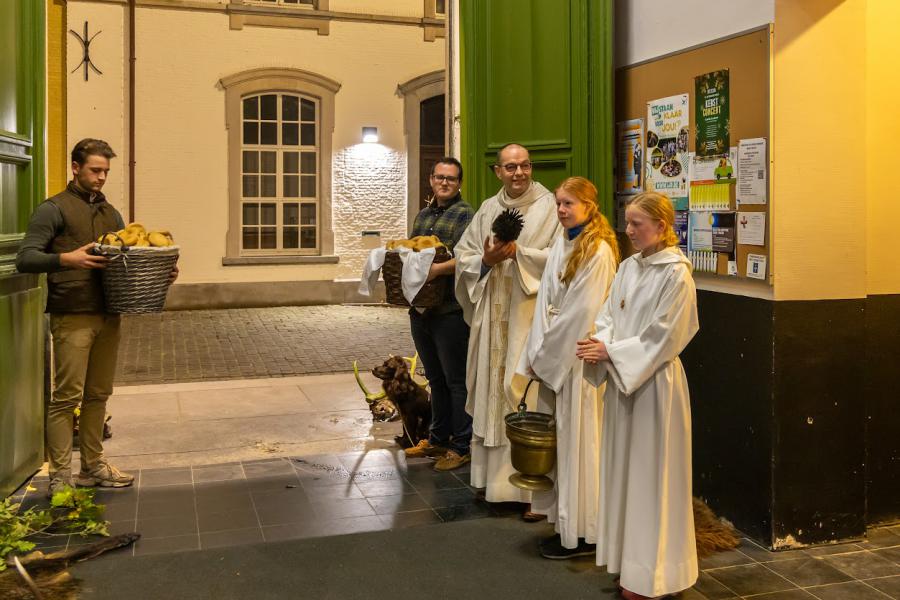 St.-Hubertusviering 2024 te Drongen © Caroline Desmet