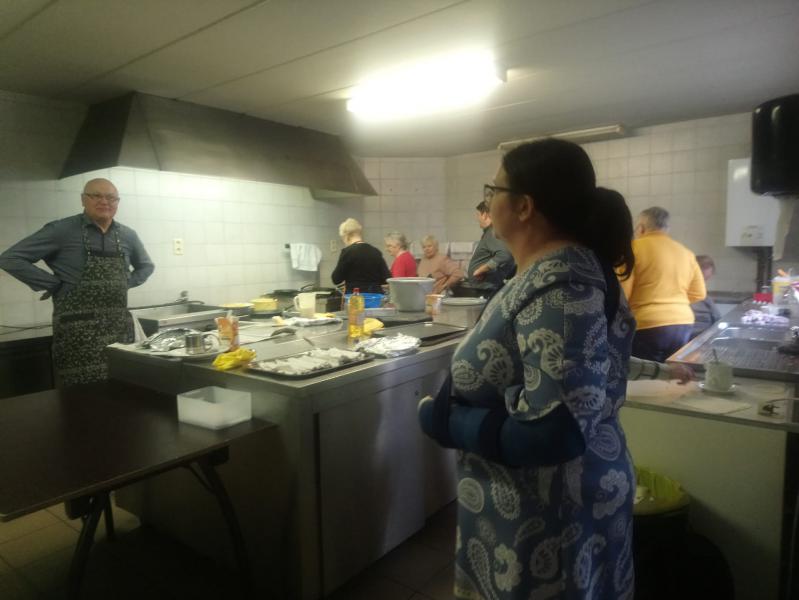 Pannenkoekenfestijn ten voordele van de beide kerken van Appelterre-Eichem © Mie Schutyser