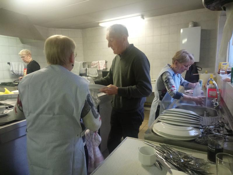 Pannenkoekenfestijn ten voordele van de beide kerken van Appelterre-Eichem © Mie Schutyser