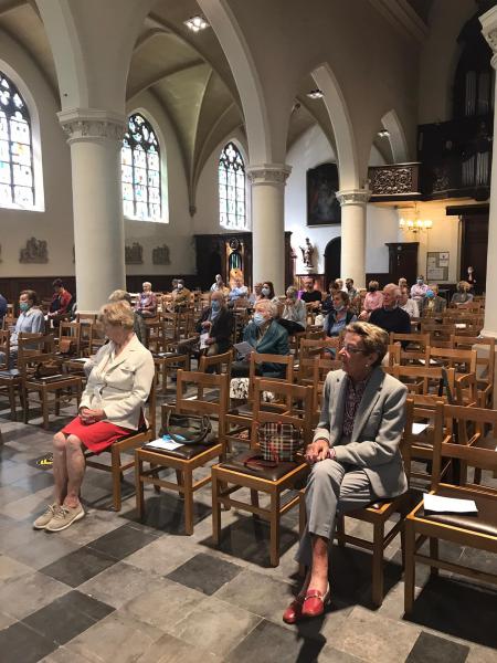 enkele sfeerbeelden uit Sint-Bavo, Wilrijk op 14/06 