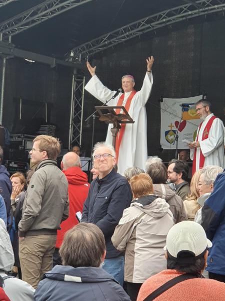 Slotviering op de Grote Markt © Bisdom Antwerpen