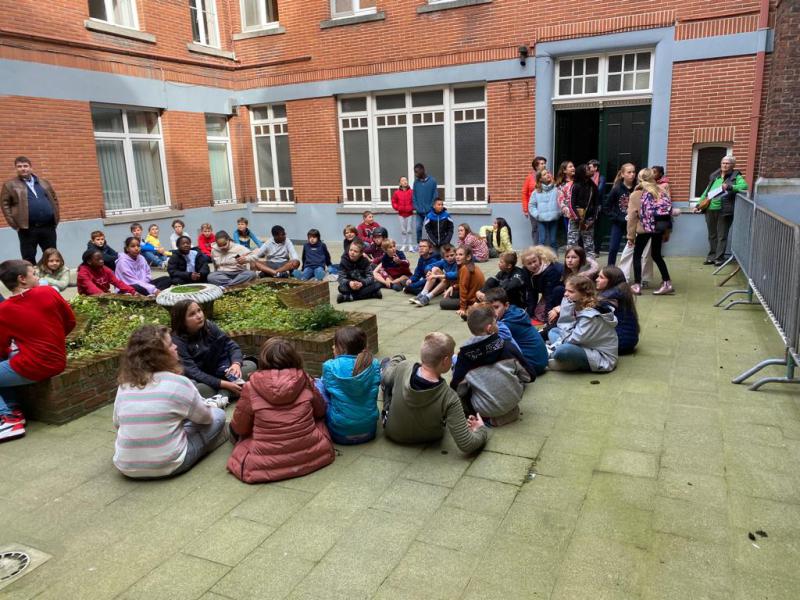 Catechese 2: Bezoek aan het Klooster van de Zusters Heilige Harten in de Burchtstraat © Tim Van Nieuwenhove