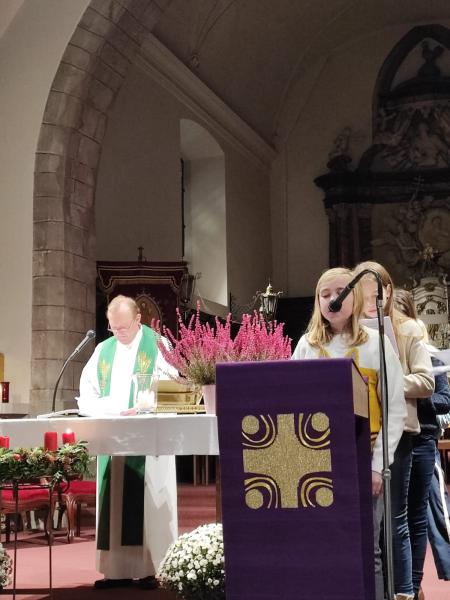 Naamopgave & Kruisoplegging vormelingen Erpe&Erondegem 