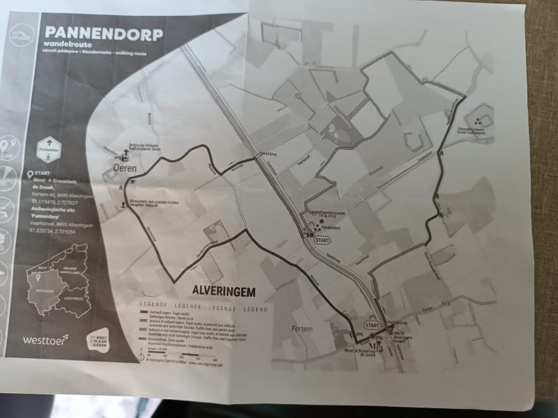 Wandeling in Alveringem 