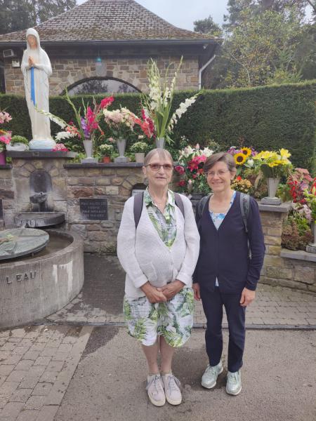 P.E. Sint-Augustinus: Beernem - Ruiselede - Wingene op bedevaart naar Banneux 