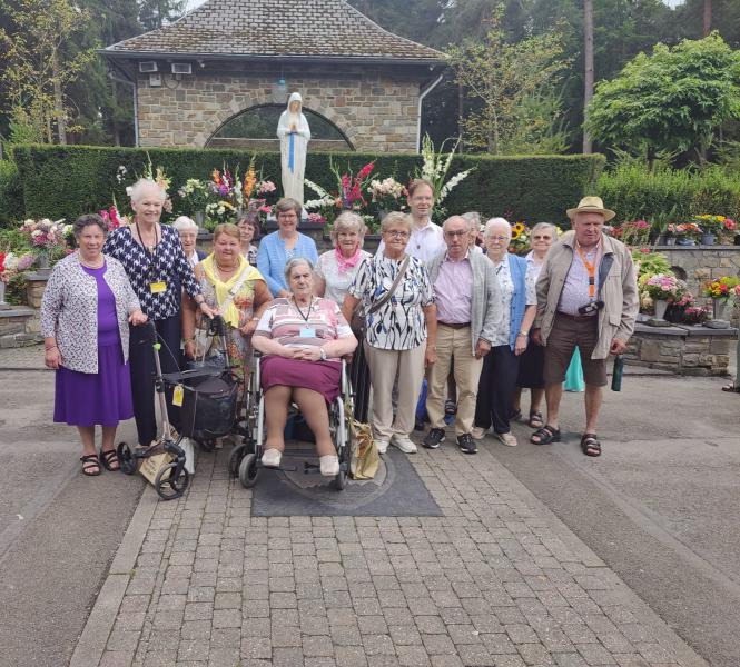 P.E. Sint-Augustinus: Beernem - Ruiselede - Wingene op bedevaart naar Banneux 