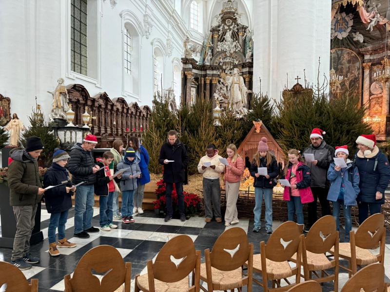 Kerstzingen in Ninove - Sint-Corneliusparochie Ninove - december 2024 © Alexander Vandaele