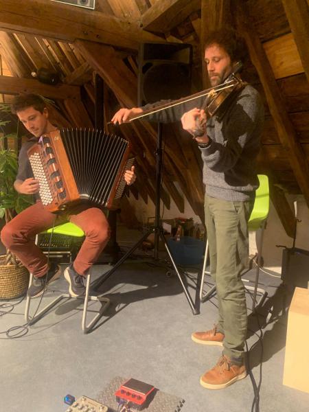 Wintervuur 2025 foto muzikanten 