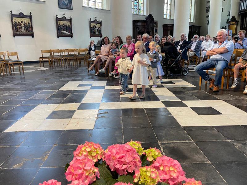 Moederdag in de Sint-Amanduskerk van Wingene 