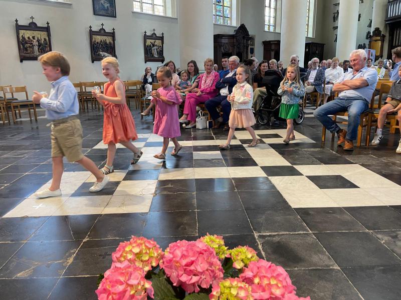 Moederdag in de Sint-Amanduskerk van Wingene 