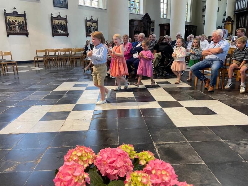 Moederdag in de Sint-Amanduskerk van Wingene 
